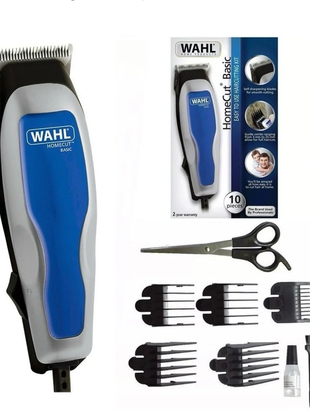 WAHL Complete Haircutting Kit - Blue and gray 2803